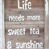 Sweet Tea and Sunshine Outdoor Art